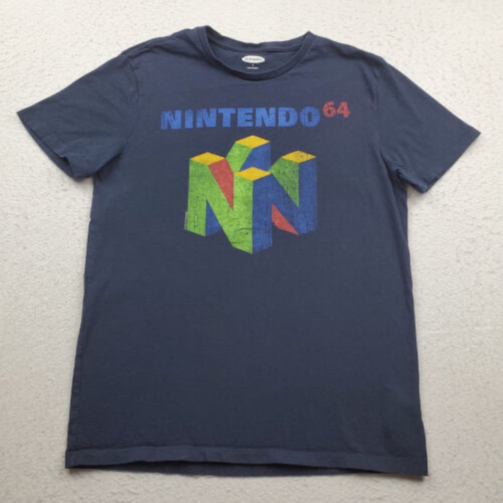Nintendo 64 Old Navy tee shirt Size lg